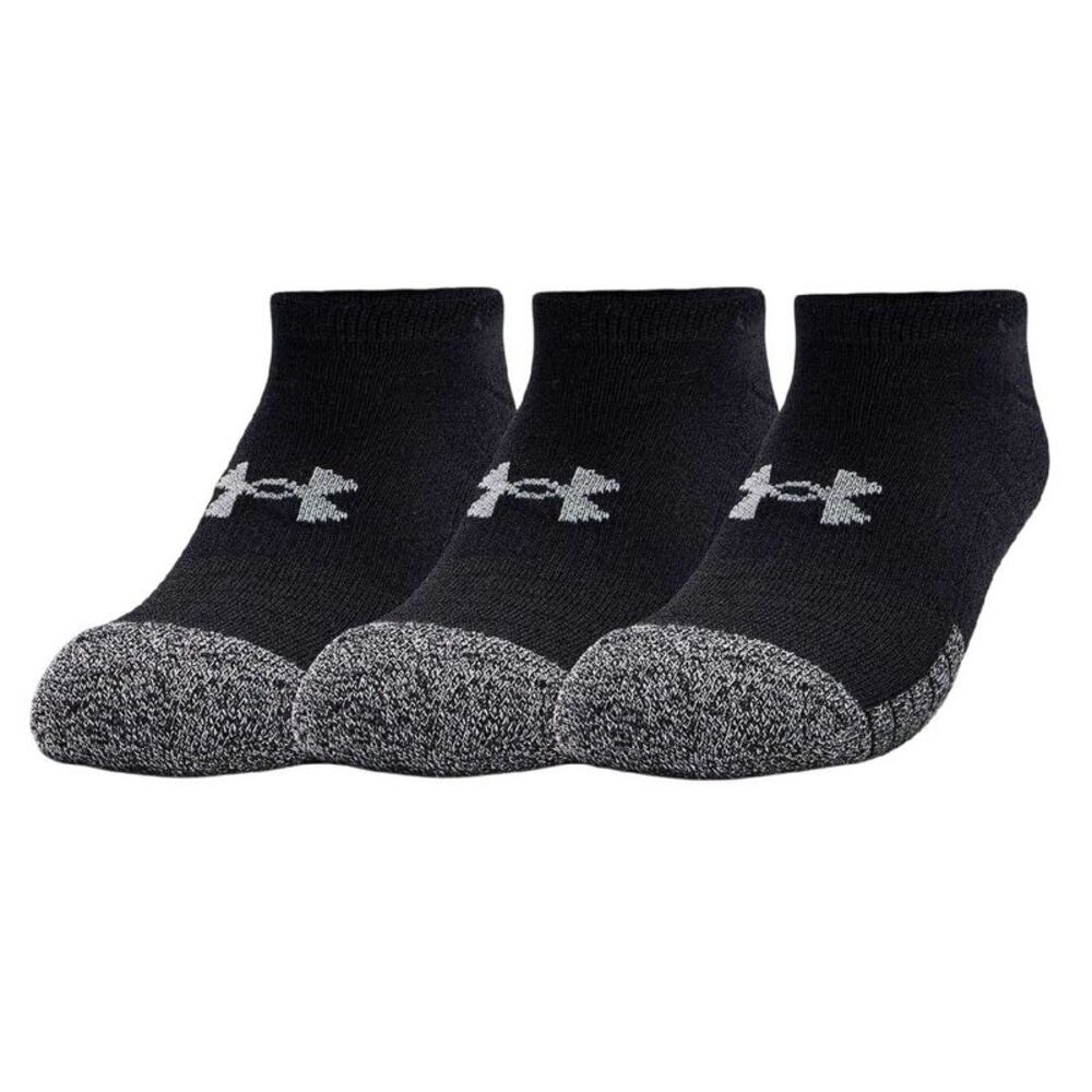 Under Armour Unisex Adult Performance No-Show Socks (Pack of 3) / Black
